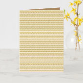 Faltkarte Karte (Gelbe Blume)