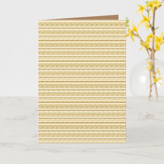 Faltkarte Karte (Gelbe Blume)