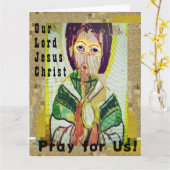 Faltkarte Karte (Gelbe Blume)