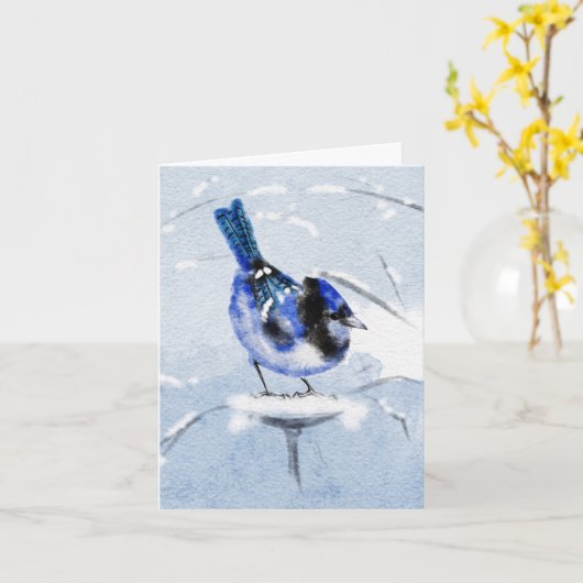 Faltkarte Karte (Gelbe Blume)