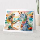 Faltkarte Karte (Vorderseite)