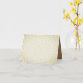 Faltkarte Karte (Gelbe Blume)