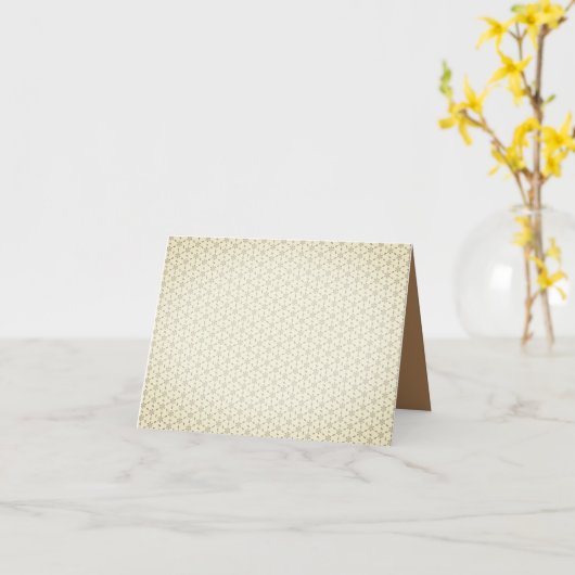 Faltkarte Karte (Gelbe Blume)