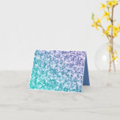 Faltkarte Karte (Gelbe Blume)