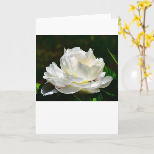 Faltkarte Karte (Gelbe Blume)