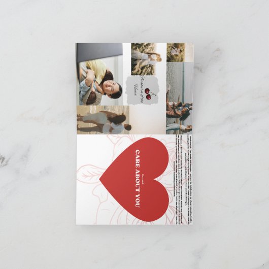 Faltkarte Karte (Innenseite)