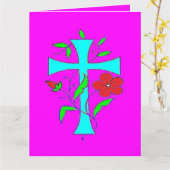 Faltkarte Karte (Gelbe Blume)