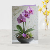 Faltkarte Karte (Gelbe Blume)