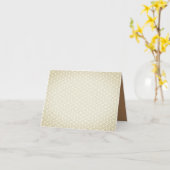 Faltkarte Karte (Gelbe Blume)