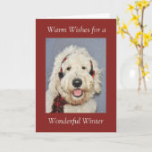 Faltkarte Karte (Gelbe Blume)