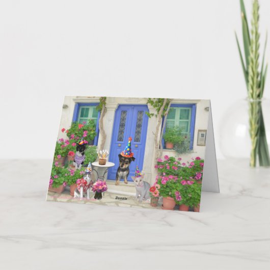 Faltkarte Karte (Rückseite)