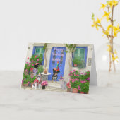 Faltkarte Karte (Gelbe Blume)