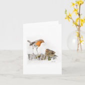 Faltkarte Karte (Gelbe Blume)