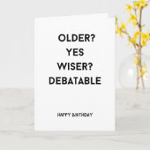 Faltkarte Karte (Gelbe Blume)