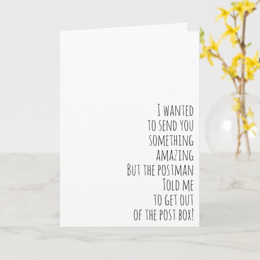 Faltkarte Karte (Gelbe Blume)