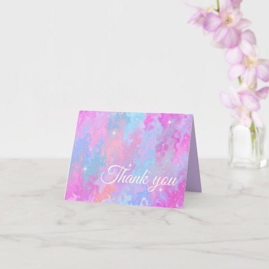 Faltkarte Karte (Orchidee)