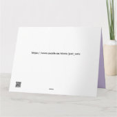 Faltkarte Karte (Rückseite)