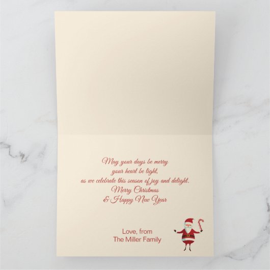 Faltkarte Karte (Innenseite)