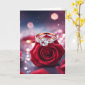 Faltkarte Karte (Gelbe Blume)