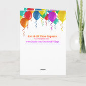 Faltkarte Karte (Rückseite)