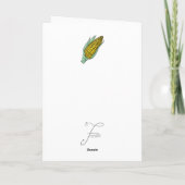 Faltkarte Karte (Rückseite)