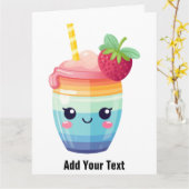 Faltkarte Karte (Gelbe Blume)