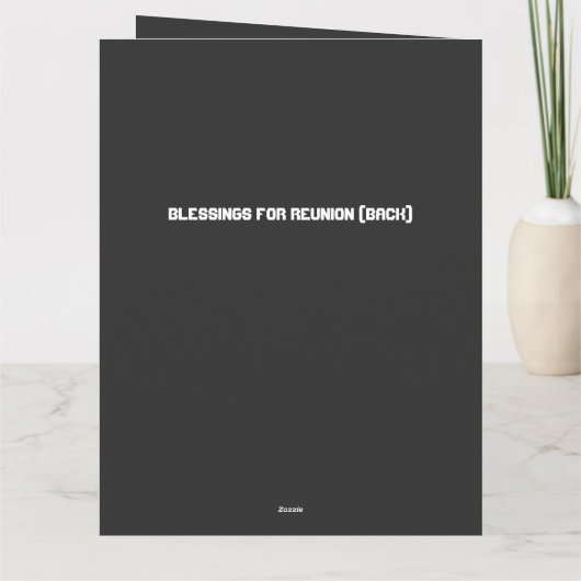 Faltkarte Karte (Rückseite)