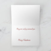 Faltkarte "Lass Es ist Frieden" Karte (Innenseite)