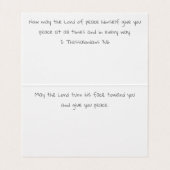 Faltkarte Lila Friedenspferd von Sherry Jarvis (Innenseite Aufgefaltet)