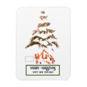 Faltkarte Magnet (Vertikal)