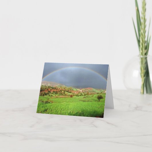 Faltkarte - Marokko Karte (Vorderseite)