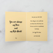 Faltkarte : Mein Vater mein altes Ich Karte (Innenseite)