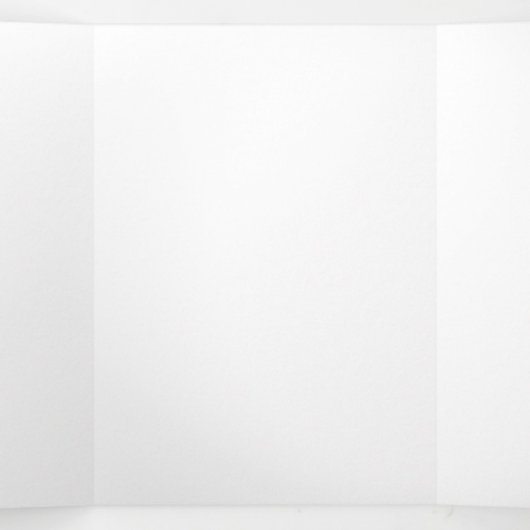 Faltkarte mit 5 Zoll x 7 Zoll, dreifache Buchstabe Dreifach Gefaltete Karte (Innenseite Mitte)