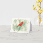 Faltkarte mit Aquarellmotiv Karte (Gelbe Blume)