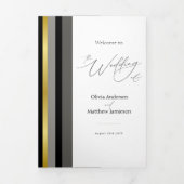 Faltkarte mit doppeltem Buchstaben Dreifach Gefaltete Karte (Cover)