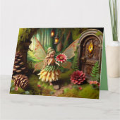 Faltkarte mit Gartenmühle Karte (Vorderseite)