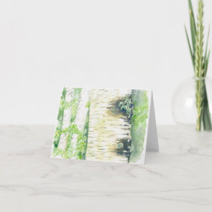 Faltkarte mit originalem Kunstwerk Karte