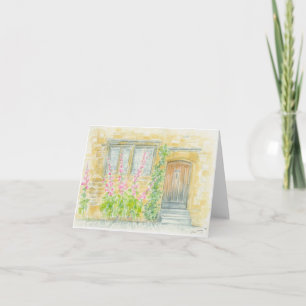 Faltkarte mit originalem Kunstwerk Karte