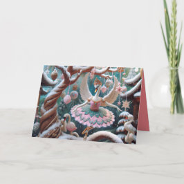 Faltkarte mit Tanzschwänzen Karte