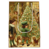 Faltkarte Mittlere Geschenktüte (Rückseite)