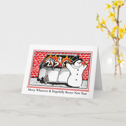 Faltkarte - Müller-Feuerschneider Karte (Gelbe Blume)