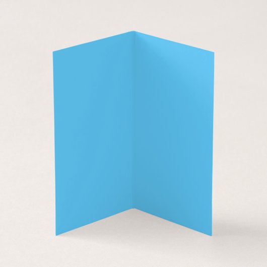 Faltkarte, Papier: Standard-Halbschall (Innenseite)