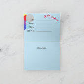 Faltkarte: Party Einladungen (Innenseite)