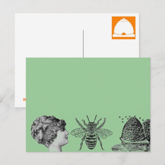 Faltkarte Postkarte (Vorne/Hinten)