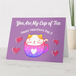 Faltkarte - Sie sind meine Tasse Tee Karte