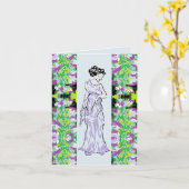 Faltkarte : Touch der Klasse Karte (Gelbe Blume)