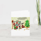 Faltkarte - Weihnachten Karte (Vorderseite)