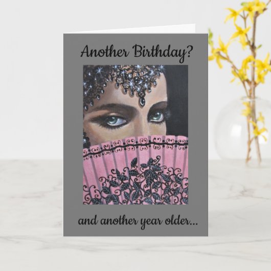 Faltkarte Whimsical Geburtstag Karte (Gelbe Blume)