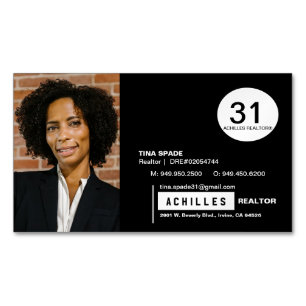 Faltkarten für Kunden Magnetische Visitenkarte