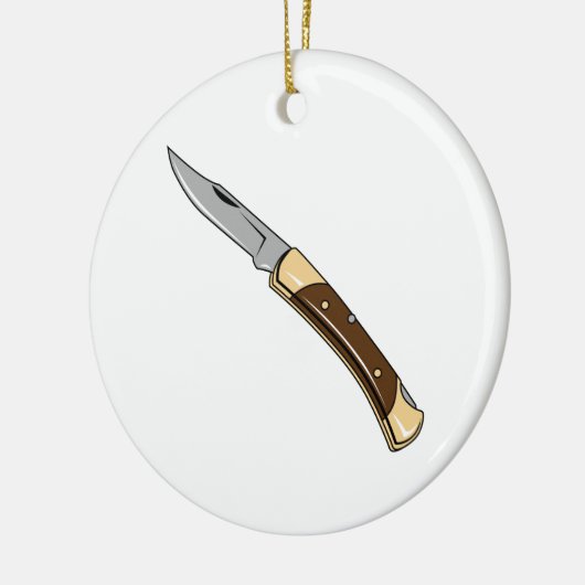 Faltmesser Keramikornament (Links)